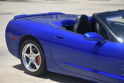 2004 Chevrolet Corvette CONVERTIBLE LEMANS BLUE WRAP BEST COLOR COMBO   - Photo 8 - Stafford, TX 77477