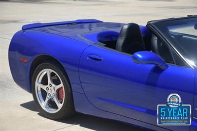 2004 Chevrolet Corvette CONVERTIBLE LEMANS BLUE WRAP BEST COLOR COMBO   - Photo 8 - Stafford, TX 77477