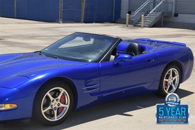 2004 Chevrolet Corvette CONVERTIBLE LEMANS BLUE WRAP BEST COLOR COMBO   - Photo 7 - Stafford, TX 77477