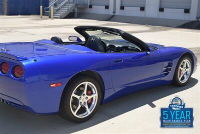 2004 Chevrolet Corvette CONVERTIBLE LEMANS BLUE WRAP BEST COLOR COMBO   - Photo 16 - Stafford, TX 77477