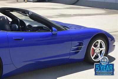 2004 Chevrolet Corvette CONVERTIBLE LEMANS BLUE WRAP BEST COLOR COMBO   - Photo 18 - Stafford, TX 77477