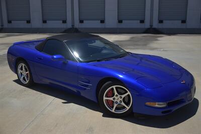 2004 Chevrolet Corvette CONVERTIBLE LEMANS BLUE WRAP BEST COLOR COMBO   - Photo 21 - Stafford, TX 77477