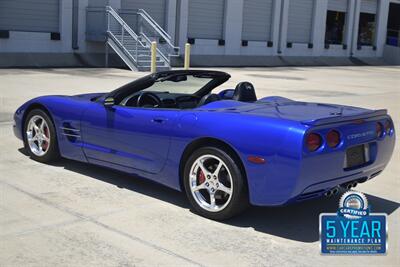 2004 Chevrolet Corvette CONVERTIBLE LEMANS BLUE WRAP BEST COLOR COMBO   - Photo 13 - Stafford, TX 77477