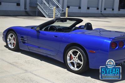 2004 Chevrolet Corvette CONVERTIBLE LEMANS BLUE WRAP BEST COLOR COMBO   - Photo 15 - Stafford, TX 77477