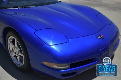 2004 Chevrolet Corvette CONVERTIBLE LEMANS BLUE WRAP BEST COLOR COMBO   - Photo 11 - Stafford, TX 77477