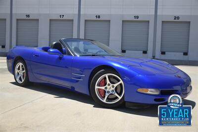 2004 Chevrolet Corvette CONVERTIBLE LEMANS BLUE WRAP BEST COLOR COMBO   - Photo 1 - Stafford, TX 77477