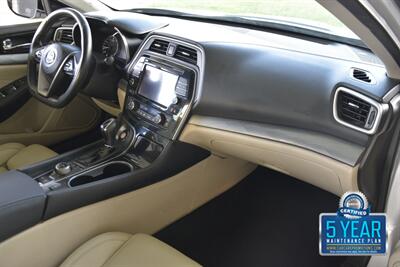 2016 Nissan Maxima 3.5 SL LTHR PANO ROOF BK/CAM 59K MILES CLEAN   - Photo 29 - Stafford, TX 77477