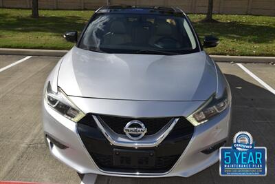 2016 Nissan Maxima 3.5 SL LTHR PANO ROOF BK/CAM 59K MILES CLEAN   - Photo 2 - Stafford, TX 77477