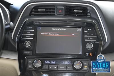 2016 Nissan Maxima 3.5 SL LTHR PANO ROOF BK/CAM 59K MILES CLEAN   - Photo 27 - Stafford, TX 77477