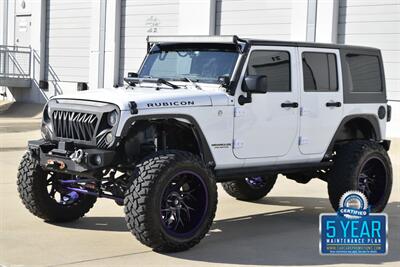 2016 Jeep Wrangler UNLTD RUBICON 4X4 PROFESSIONALY LIFTED HEAD TURNER   - Photo 5 - Stafford, TX 77477