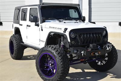 2016 Jeep Wrangler UNLTD RUBICON 4X4 PROFESSIONALY LIFTED HEAD TURNER   - Photo 45 - Stafford, TX 77477