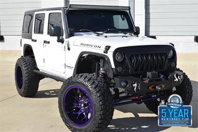 2016 Jeep Wrangler UNLTD RUBICON 4X4 PROFESSIONALY LIFTED HEAD TURNER   - Photo 45 - Stafford, TX 77477