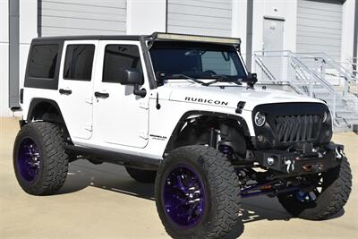 2016 Jeep Wrangler UNLTD RUBICON 4X4 PROFESSIONALY LIFTED HEAD TURNER   - Photo 4 - Stafford, TX 77477