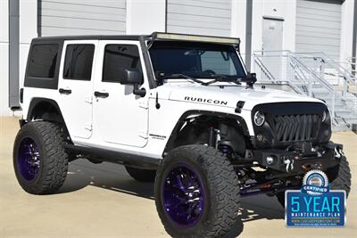 2016 Jeep Wrangler UNLTD RUBICON 4X4 PROFESSIONALY LIFTED HEAD TURNER   - Photo 4 - Stafford, TX 77477