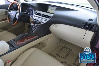 2011 Lexus RX 350 NAV BK/CAM ROOF HTD STS BEST COLOR COMBO NICE   - Photo 29 - Stafford, TX 77477