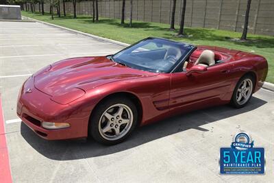 2004 Chevrolet Corvette CONVERTIBLE AUTOMATIC BEST COLOR COMBO 35K MILES   - Photo 6 - Stafford, TX 77477