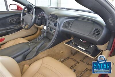 2004 Chevrolet Corvette CONVERTIBLE AUTOMATIC BEST COLOR COMBO 35K MILES   - Photo 26 - Stafford, TX 77477