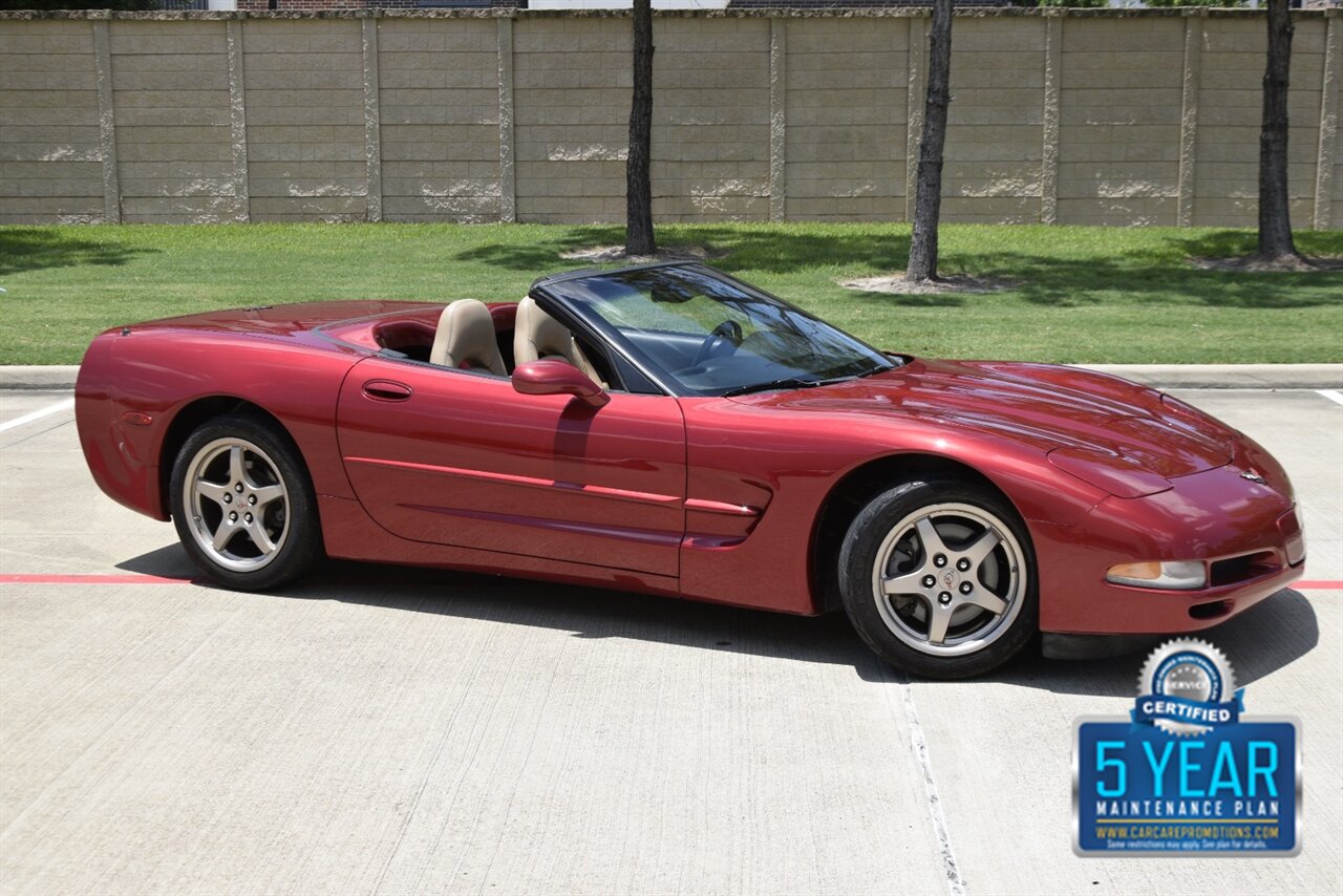 2004 Chevrolet Corvette CONVERTIBLE AUTOMATIC BEST COLOR COMBO 35K MILES   - Photo 1 - Stafford, TX 77477