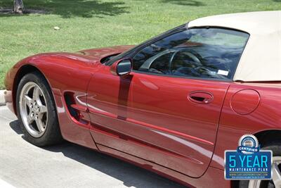 2004 Chevrolet Corvette CONVERTIBLE AUTOMATIC BEST COLOR COMBO 35K MILES   - Photo 18 - Stafford, TX 77477