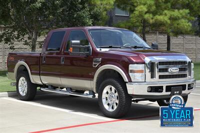 2008 Ford F-250 SUPER DUTY LARIAT CREW DIESEL 4X4 92K LOW MILES   - Photo 4 - Stafford, TX 77477