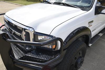 2005 Ford F-550 CREW 6.0L DIESEL 4X4 DUALLY FLATBED TRUCK 67K MILE   - Photo 10 - Stafford, TX 77477