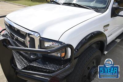 2005 Ford F-550 CREW 6.0L DIESEL 4X4 DUALLY FLATBED TRUCK 67K MILE   - Photo 10 - Stafford, TX 77477