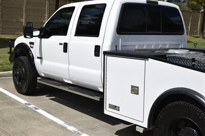 2005 Ford F-550 CREW 6.0L DIESEL 4X4 DUALLY FLATBED TRUCK 67K MILE   - Photo 15 - Stafford, TX 77477