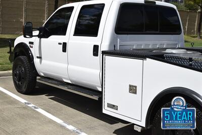 2005 Ford F-550 CREW 6.0L DIESEL 4X4 DUALLY FLATBED TRUCK 67K MILE   - Photo 15 - Stafford, TX 77477