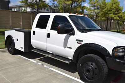 2005 Ford F-550 CREW 6.0L DIESEL 4X4 DUALLY FLATBED TRUCK 67K MILE   - Photo 6 - Stafford, TX 77477