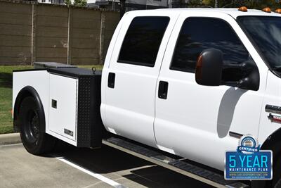 2005 Ford F-550 CREW 6.0L DIESEL 4X4 DUALLY FLATBED TRUCK 67K MILE   - Photo 8 - Stafford, TX 77477