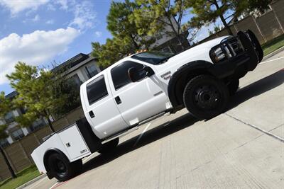 2005 Ford F-550 CREW 6.0L DIESEL 4X4 DUALLY FLATBED TRUCK 67K MILE   - Photo 40 - Stafford, TX 77477