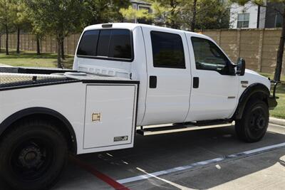 2005 Ford F-550 CREW 6.0L DIESEL 4X4 DUALLY FLATBED TRUCK 67K MILE   - Photo 16 - Stafford, TX 77477