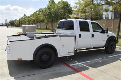 2005 Ford F-550 CREW 6.0L DIESEL 4X4 DUALLY FLATBED TRUCK 67K MILE   - Photo 14 - Stafford, TX 77477
