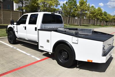 2005 Ford F-550 CREW 6.0L DIESEL 4X4 DUALLY FLATBED TRUCK 67K MILE   - Photo 13 - Stafford, TX 77477