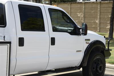 2005 Ford F-550 CREW 6.0L DIESEL 4X4 DUALLY FLATBED TRUCK 67K MILE   - Photo 18 - Stafford, TX 77477