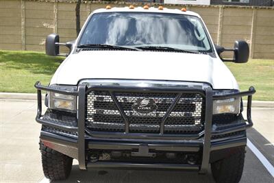 2005 Ford F-550 CREW 6.0L DIESEL 4X4 DUALLY FLATBED TRUCK 67K MILE   - Photo 2 - Stafford, TX 77477