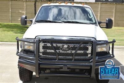 2005 Ford F-550 CREW 6.0L DIESEL 4X4 DUALLY FLATBED TRUCK 67K MILE   - Photo 2 - Stafford, TX 77477