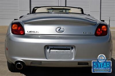 2002 Lexus SC 430 CONVERTIBLE NAV HTD STS 62K LOW MILES CLEAN   - Photo 21 - Stafford, TX 77477