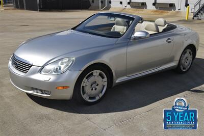 2002 Lexus SC 430 CONVERTIBLE NAV HTD STS 62K LOW MILES CLEAN   - Photo 5 - Stafford, TX 77477