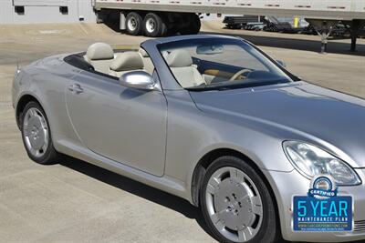 2002 Lexus SC 430 CONVERTIBLE NAV HTD STS 62K LOW MILES CLEAN   - Photo 6 - Stafford, TX 77477