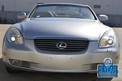 2002 Lexus SC 430 CONVERTIBLE NAV HTD STS 62K LOW MILES CLEAN   - Photo 3 - Stafford, TX 77477