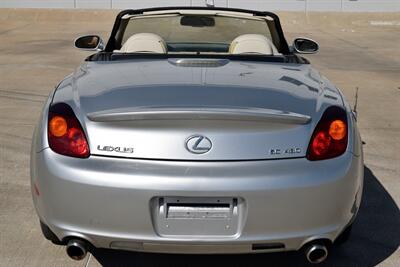 2002 Lexus SC 430 CONVERTIBLE NAV HTD STS 62K LOW MILES CLEAN   - Photo 20 - Stafford, TX 77477