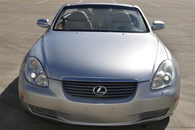 2002 Lexus SC 430 CONVERTIBLE NAV HTD STS 62K LOW MILES CLEAN   - Photo 2 - Stafford, TX 77477