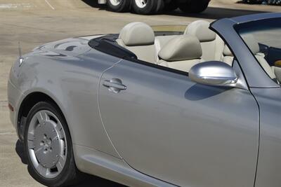 2002 Lexus SC 430 CONVERTIBLE NAV HTD STS 62K LOW MILES CLEAN   - Photo 8 - Stafford, TX 77477