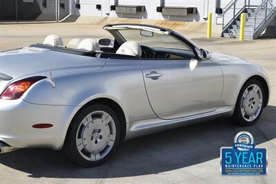 2002 Lexus SC 430 CONVERTIBLE NAV HTD STS 62K LOW MILES CLEAN   - Photo 17 - Stafford, TX 77477