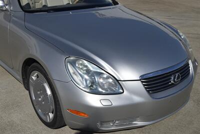 2002 Lexus SC 430 CONVERTIBLE NAV HTD STS 62K LOW MILES CLEAN   - Photo 11 - Stafford, TX 77477