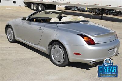 2002 Lexus SC 430 CONVERTIBLE NAV HTD STS 62K LOW MILES CLEAN   - Photo 13 - Stafford, TX 77477