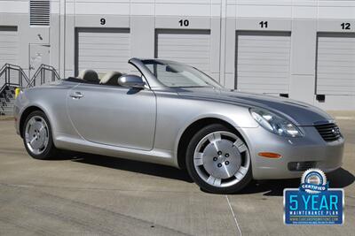 2002 Lexus SC 430 CONVERTIBLE NAV HTD STS 62K LOW MILES CLEAN  