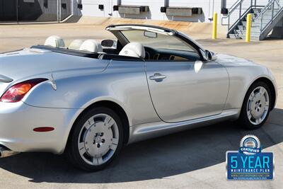 2002 Lexus SC 430 CONVERTIBLE NAV HTD STS 62K LOW MILES CLEAN   - Photo 16 - Stafford, TX 77477