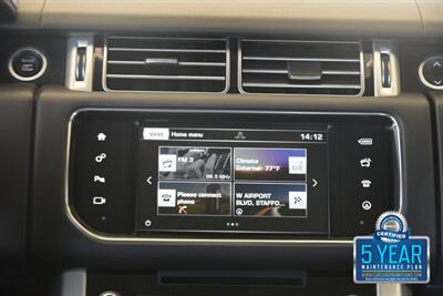 2016 Land Rover Range Rover HSE SUPERCHARGED NAV PANO ROOF 64K MILES CLEAN   - Photo 27 - Stafford, TX 77477